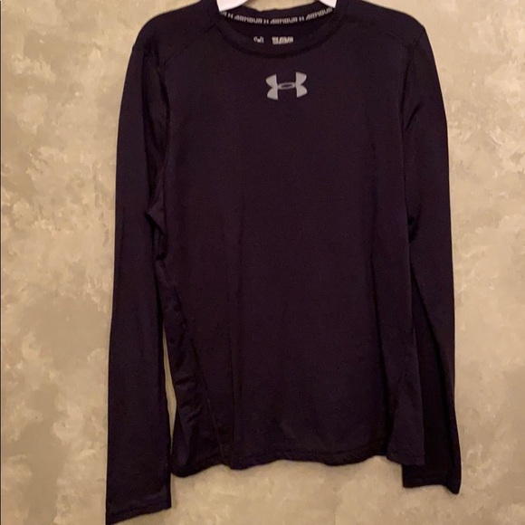 Under Armour Coldgear shirt, youth XL, black - Picture 1 of 6